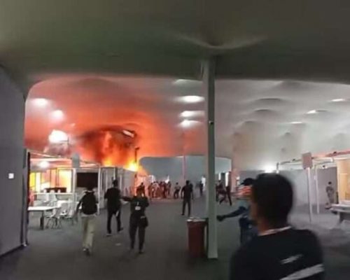 URGENTE: Incêndio na COP 30, era só o que faltava…