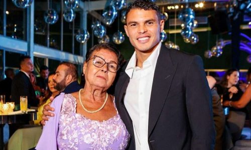 Cinco dias após morte de sogro, Thiago Silva perde a mãe
