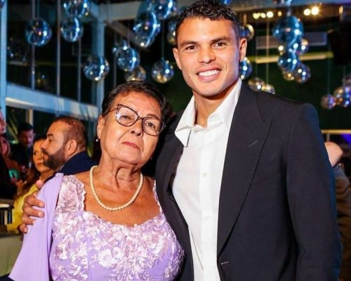 Cinco dias após morte de sogro, Thiago Silva perde a mãe