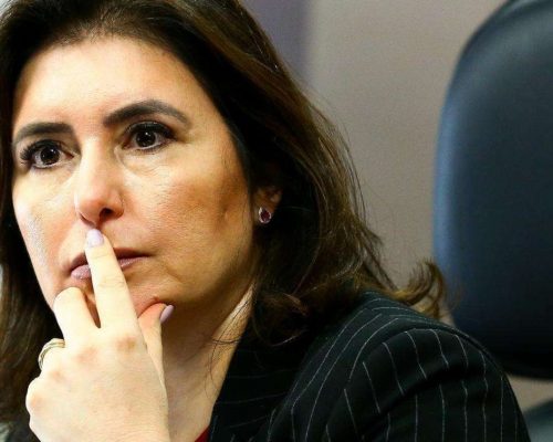 Simone Tebet, desesperada, busca saída política