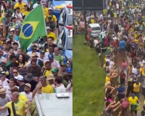 Caminhada de Nikolas Ferreira quase chega a Brasília e explode em proporções gigantes (Veja o vídeo)