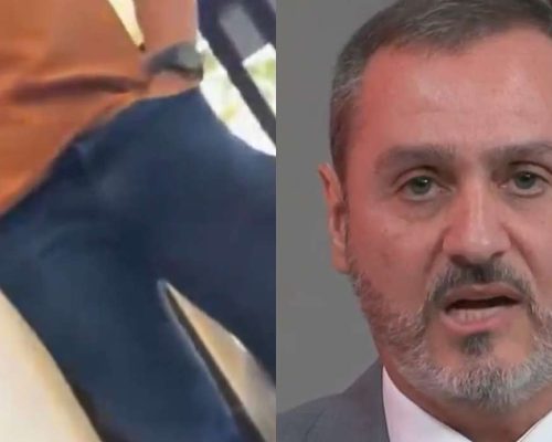 Agentes da PF intimidam morador que pendurou faixa com a palavra ‘ladrão’ em janela durante visita de Lula