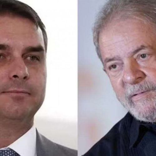 Flávio Bolsonaro comemora salto de 10 pontos em nova pesquisa