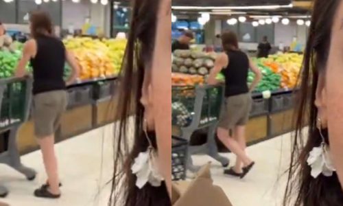 SUZANE VON RICHTHFEN É FLAGRADA EM SUPERMERCADO E REAGE COM DESCONFORTO