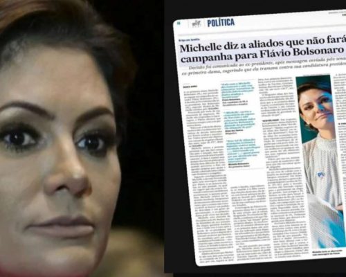Michelle Bolsonaro invoca Ester e acusa fake news do Estadão