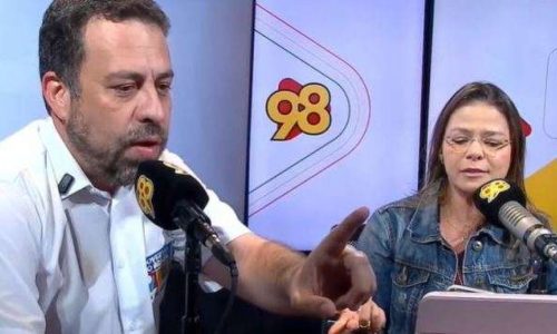 Boulos é desmentido ao vivo por jornalista, passa vergonha e abandona entrevista visivelmente irritado (Veja o vídeo!)