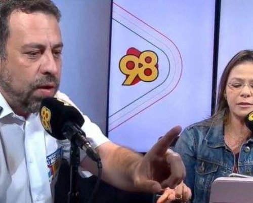 Boulos é desmentido ao vivo por jornalista, passa vergonha e abandona entrevista visivelmente irritado (Veja o vídeo!)