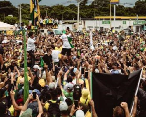 Deputado Mario Frias alerta para supostos infiltrados na manifestação de hoje em Brasília