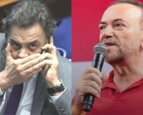 No desespero, presidente do PT procura Aécio Neves para fortalecer chapa fraca de Lula