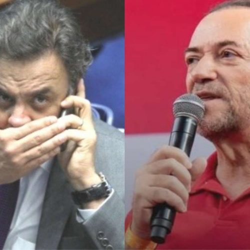No desespero, presidente do PT procura Aécio Neves para fortalecer chapa fraca de Lula