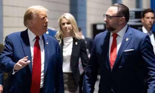 Conselheiro de Trump volta a alfinetar Moraes com imagem sobre contrato de R$ 129 milhões da esposa do ministro