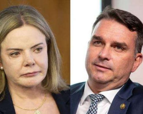 Justiça rejeita tentativa de censura de Gleisi contra Flávio Bolsonaro