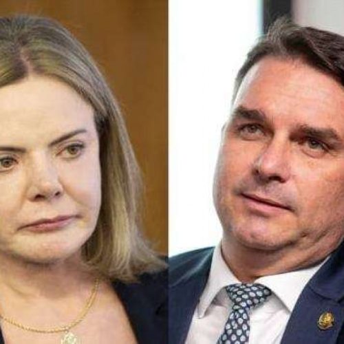 Justiça rejeita tentativa de censura de Gleisi contra Flávio Bolsonaro