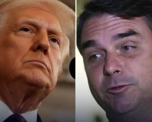Eis a 1ª manifestação de alguém próximo a Trump sobre Flávio para a Presidência