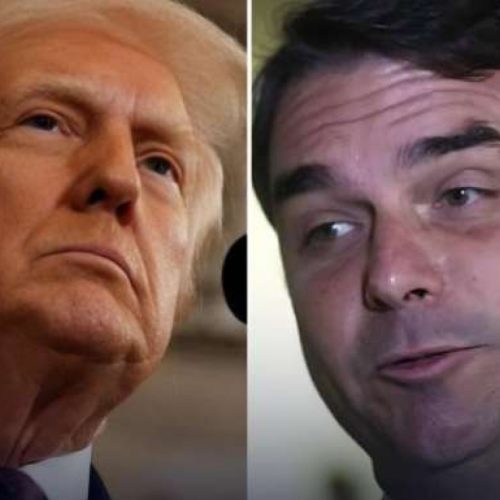 Eis a 1ª manifestação de alguém próximo a Trump sobre Flávio para a Presidência
