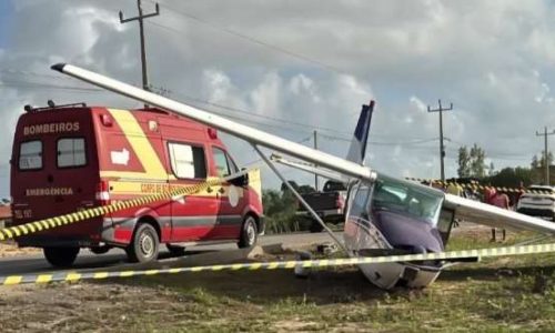 Avião faz pouso forçado nos Lençóis Maranhenses sem autorização para táxi aéreo