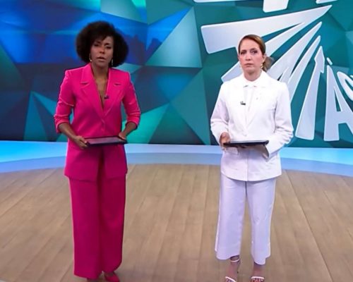 Maju Coutinho e Poliana Abritta encaram queda histórica do Fantástico
