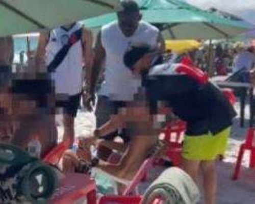 Inteligência policial prende líder do Comando Vermelho ‘de pé na areia’ em Arraial do Cabo — Veja o vídeo!