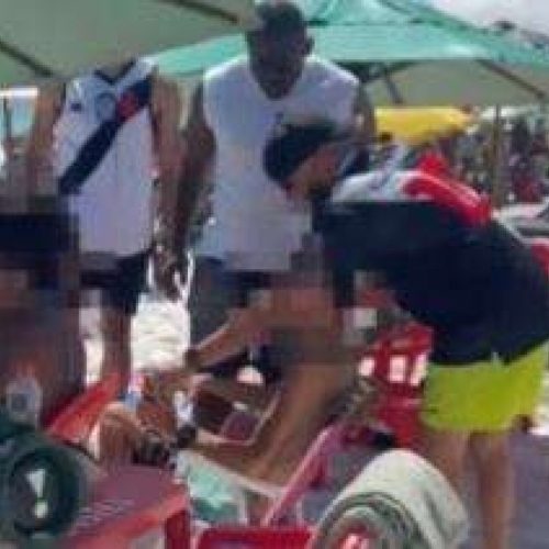 Inteligência policial prende líder do Comando Vermelho ‘de pé na areia’ em Arraial do Cabo — Veja o vídeo!