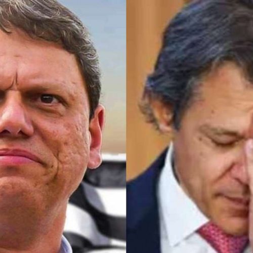 Pesquisa Quaest põe Tarcísio 17 pontos à frente de Haddad em eventual 2º turno