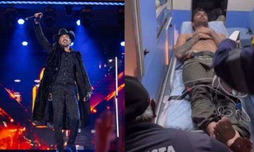 Cantor sertanejo Luan Pereira tem arritmia e taquicardia durante show e é levado às pressas ao hospital