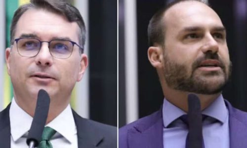 Flávio e Eduardo Bolsonaro se manifestam após parecer da PGR favorável à prisão domiciliar de Jair Bolsonaro