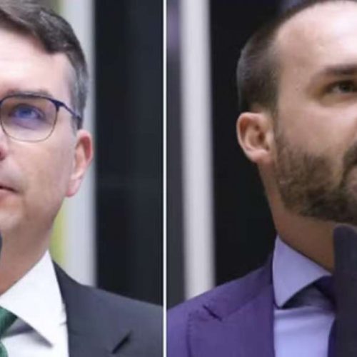 Flávio e Eduardo Bolsonaro se manifestam após parecer da PGR favorável à prisão domiciliar de Jair Bolsonaro