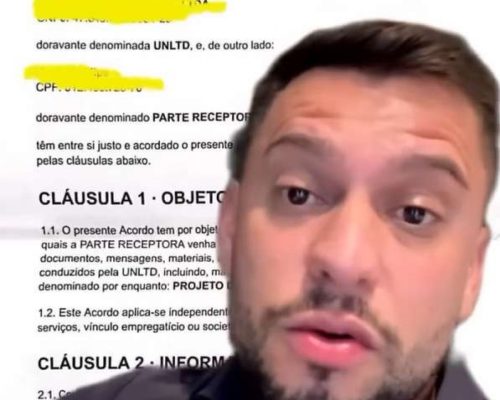 Vereador e influencer Rony Gabriel expõe proposta milionária para defender o Banco Master (VEJA O VÍDEO)