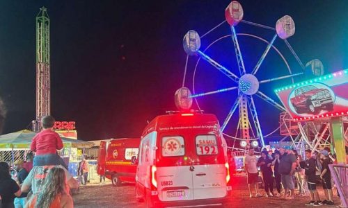 Acidente grave em brinquedo de parque de diversões deixa 11 feridos, incluindo crianças e adolescentes