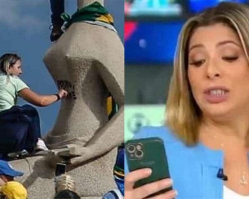 Daniela Lima mente descaradamente sobre Débora do Batom (Veja o vídeo)