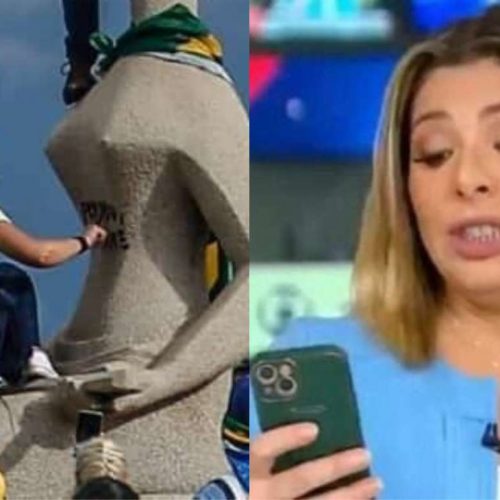 Daniela Lima mente descaradamente sobre Débora do Batom (Veja o vídeo)