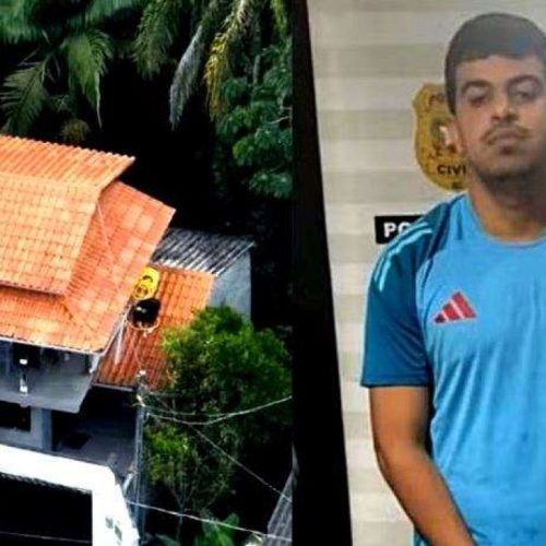 Chefe do CV descansava em casa luxo no Sul do país quando foi surpreendido pela polícia