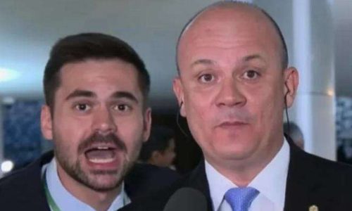Assessor de Janones é exonerado após invadir entrevista ao vivo e gritar ‘Lula reeleito’ (Veja o vídeo!)
