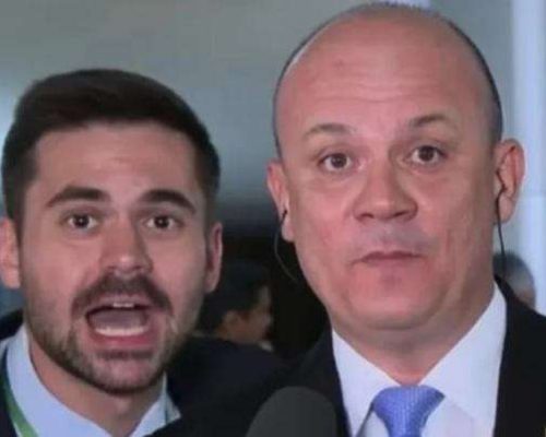 Assessor de Janones é exonerado após invadir entrevista ao vivo e gritar ‘Lula reeleito’ (Veja o vídeo!)