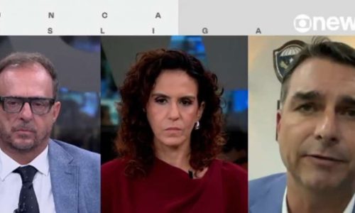 Flávio Bolsonaro dá resposta firme na GloboNews e entrevista é encerrada abruptamente (Veja o vídeo!)