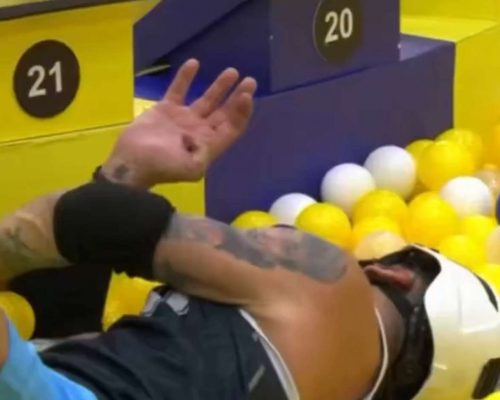 Henri Castelli sofre convulsão na prova do líder do BBB (Veja o vídeo)