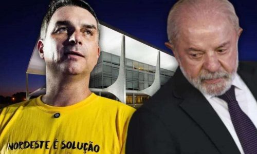 Flávio Bolsonaro dispara e lidera no segundo turno; rejeição à reeleição de Lula ultrapassa maioria e muda cenário eleitoral (Veja o vídeo!)