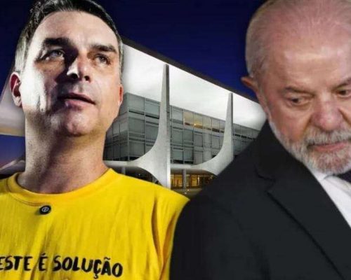 Flávio Bolsonaro dispara e lidera no segundo turno; rejeição à reeleição de Lula ultrapassa maioria e muda cenário eleitoral (Veja o vídeo!)