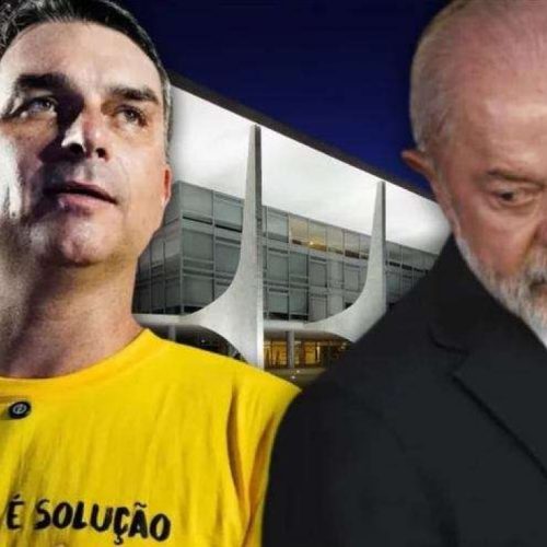 Flávio Bolsonaro dispara e lidera no segundo turno; rejeição à reeleição de Lula ultrapassa maioria e muda cenário eleitoral (Veja o vídeo!)