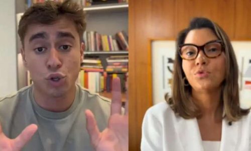 Enquanto vídeo de Janja flopa, resposta de Nikolas Ferreira já supera marca de 21 milhões de visualizações