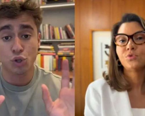 Enquanto vídeo de Janja flopa, resposta de Nikolas Ferreira já supera marca de 21 milhões de visualizações