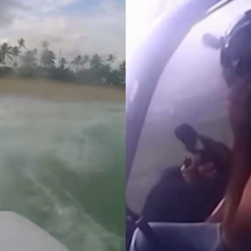 Prefeito de Barreiros cai de ultraleve; imagens chocam (Veja o vídeo)
