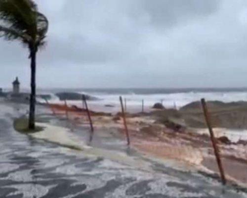 Ciclone atinge o Sul e Inmet emite alerta laranja