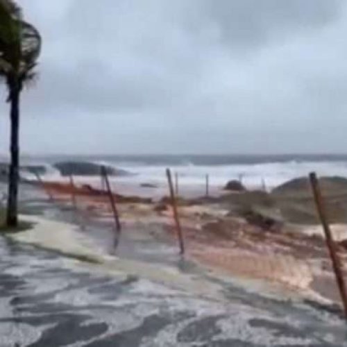 Ciclone atinge o Sul e Inmet emite alerta laranja