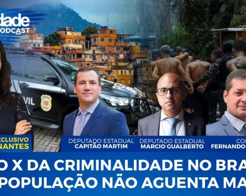 Verdadeiros especialistas da Segurança Pública mostram soluções para combater facções criminosas (assista o podcast)