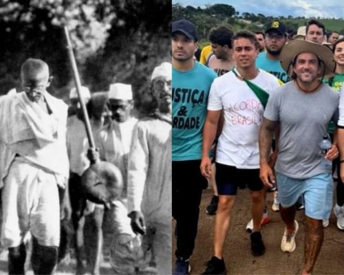 Do Ahimsa de Gandhi à marcha de Nikolas: a moralidade de um protesto pacífico