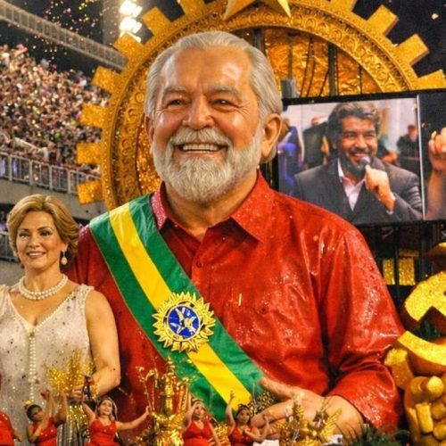 Lula faz campanha ilegal e antecipada na Sapucaí e ataca Bolsonaro
