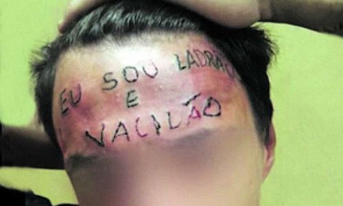 Ruan Rocha Silva, conhecido pela tatuagem de 2017, volta à prisão