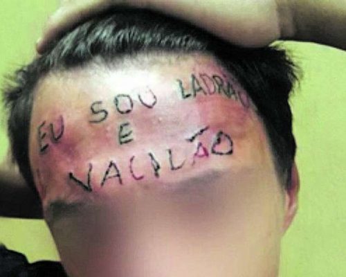 Ruan Rocha Silva, conhecido pela tatuagem de 2017, volta à prisão