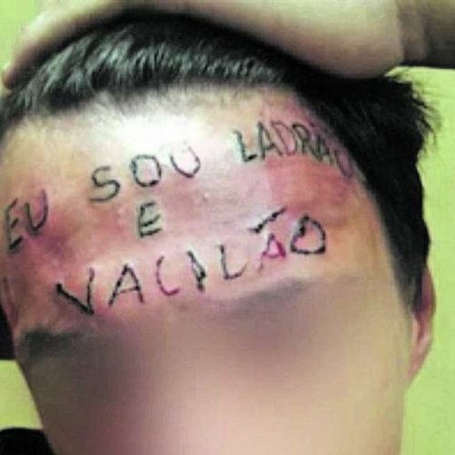 Ruan Rocha Silva, conhecido pela tatuagem de 2017, volta à prisão
